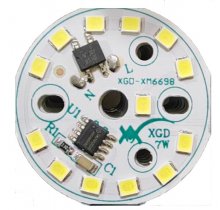 DOB ال ای دی 7 وات XGD سفید