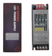 12V 100W 8.3A Slim Power Supply 90%